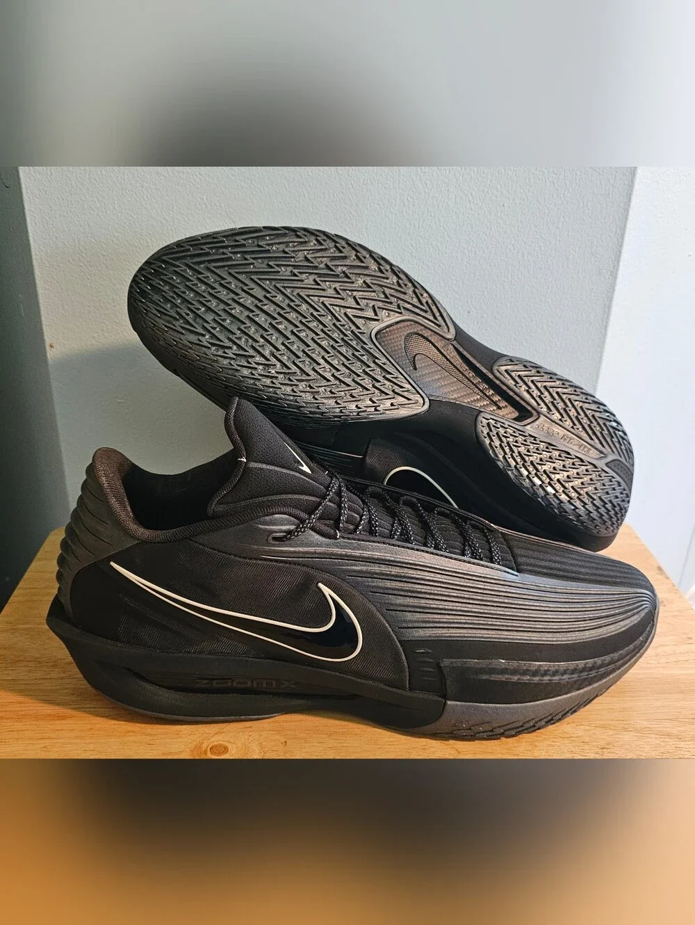 Nike G.T. Cut 3 Turbo Black Label Basketball Shoes Black IB9632-001 Mens Sz 17
